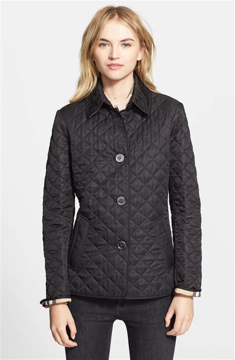 replica womens quilted burberry jacket|burberry quilted jacket nordstrom.